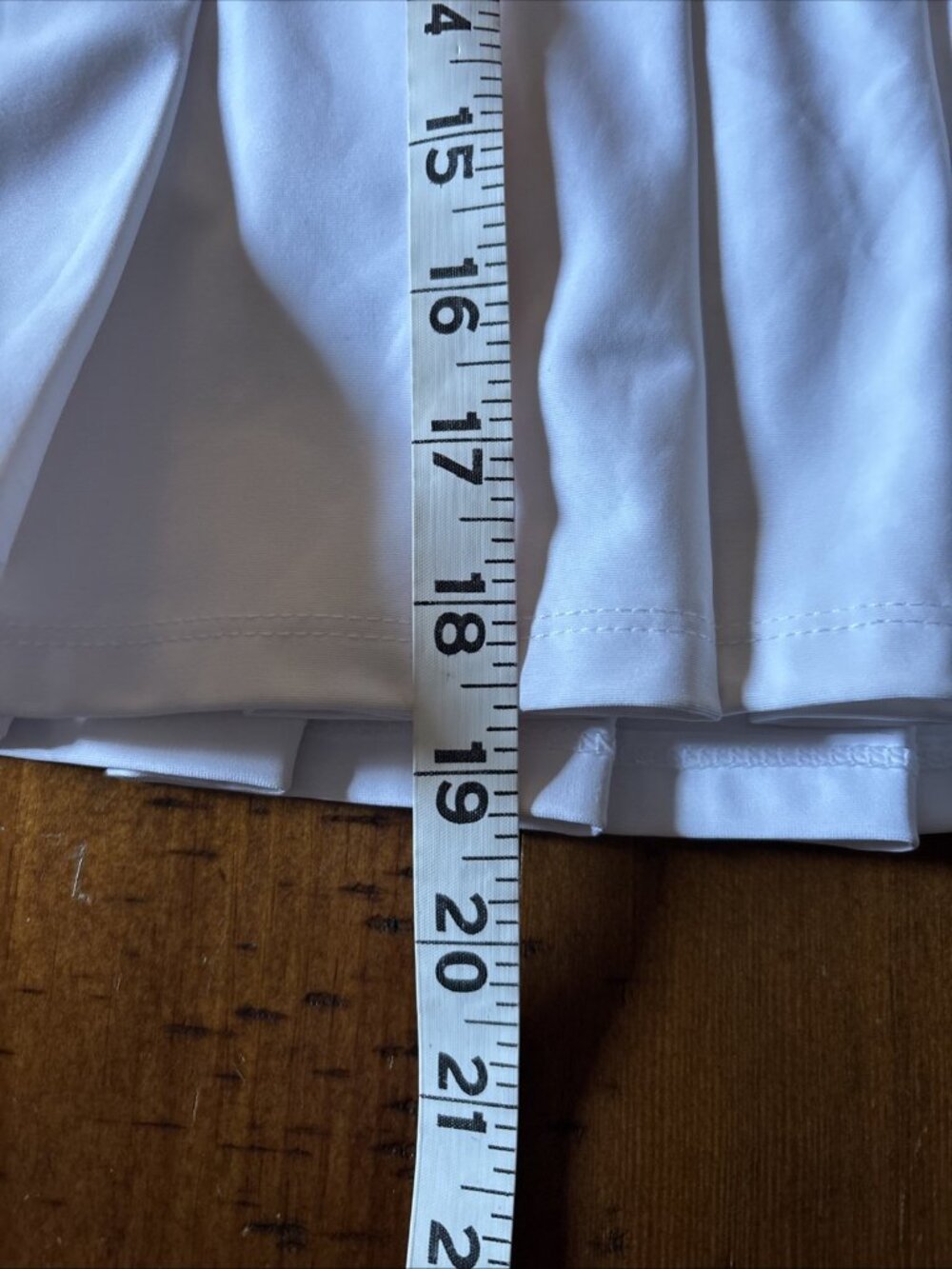 Lady Hagen Women's 17” Tummy Control Pleated Golf Skort Size XXL White - Picture 6 of 7